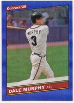 2020 Donruss Holo Blue #234 Dale Murphy