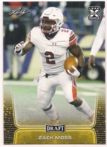 2020 Leaf Draft Gold #60 Zack Moss