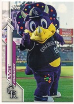 2020 Topps Opening Day Mascots #M-4 Dinger