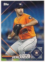 2020 Topps Opening Day Sticker Collection Preview #SP-1 Justin Verlander