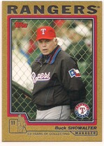2004 Topps Gold Bordered #295 Buck Showalter