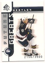 2001 SP Authentic #111 Dany Heatley