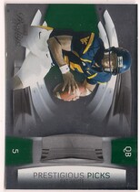 2009 Playoff Prestige Prestigious Picks Green #44 Pat White