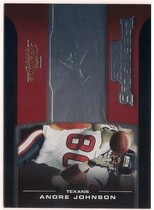 2008 Playoff Prestige Prestigious Pros Red #PPR-27 Andre Johnson