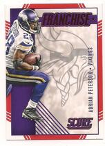 2016 Score Franchise Red #24 Adrian Peterson