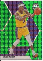 2019 Panini Mosaic Green #196 Rajon Rondo