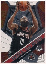 2019 Panini Mosaic Will to Win #20 James Harden