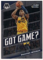 2019 Panini Mosaic Got Game #18 Donovan Mitchell