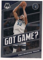 2019 Panini Mosaic Got Game #20 Karl-Anthony Towns