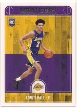 2017 Panini NBA Hoops #252 Lonzo Ball