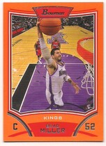 2008 Bowman Orange #86 Brad Miller