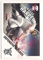 2020 Topps Big League Defensive Wizards #DW-12 Bryce Harper