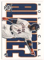 2020 Topps Big League Roll Call #RC-4 Yordan Alvarez