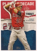 2020 Topps Player of the Decade #MT-16 Mike Trout