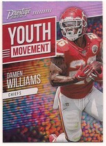 2020 Panini Prestige Youth Movement #12 Damien Williams
