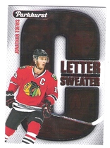 2016 Upper Deck Parkhurst Letter On The Sweater #LS4 Jonathan Toews