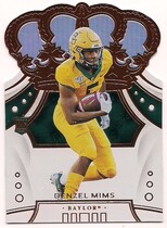 2020 Panini Chronicles Draft Picks Crown Royale #44 Denzel Mims