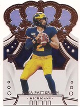 2020 Panini Chronicles Draft Picks Crown Royale #92 Shea Patterson