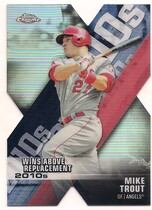2020 Topps Chrome Decade of Dominance Die-Cut #DOD-1 Mike Trout