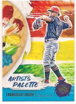 2020 Panini Diamond Kings Artists Palette #4 Francisco Lindor