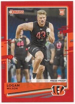 2020 Donruss Press Proof Red #293 Logan Wilson