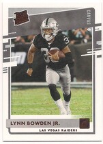 2020 Donruss Rated Rookie Canvas #332 Lynn Bowden Jr.