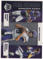 2020 Panini Mosaic Flea Flicker #FF11 Adam Thielen|Dalvin Cook|Kirk Cousins