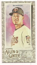 2020 Topps Allen & Ginter Mini Gold #147 Jose Berrios