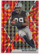 2020 Panini Mosaic Reactive Orange #230 Bryan Edwards