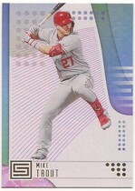 2020 Panini Chronicles Status #4 Mike Trout