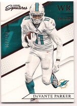 2016 Panini Prime Signatures Prime Proof Red #73 Devante Parker
