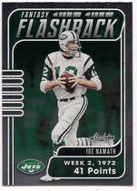 2020 Panini Absolute Fantasy Flashback #7 Joe Namath