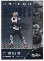 2020 Panini Absolute Unsung Heroes #4 Stephon Gilmore