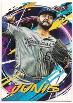 2020 Topps Fire #196 Jakob Junis