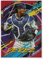 2020 Topps Fire Flame #134 Salvador Perez