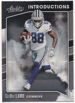 2020 Panini Absolute Introductions #6 Ceedee Lamb