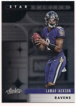 2020 Panini Absolute Star Gazing #4 Lamar Jackson