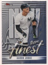 2026 Finest Topps Team Finest #TF-12 Aaron Judge