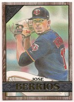 2020 Topps Gallery Wood #63 Jose Berrios