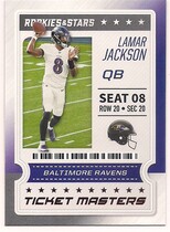 2020 Panini Rookies & Stars Ticket Masters #4 Lamar Jackson