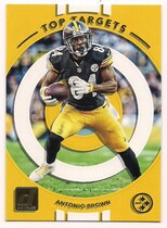 2017 Donruss Top Targets #2 Antonio Brown