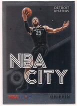 2019 Panini NBA Hoops Premium Stock NBA City #8 Blake Griffin