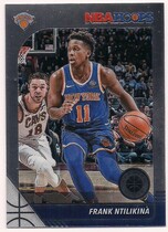 2019 Panini NBA Hoops Premium Stock #125 Frank Ntilikina