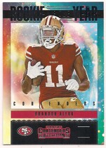 2020 Panini Contenders Rookie of the Year Contenders #11 Brandon Aiyuk