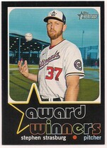 2020 Topps Heritage High Number Award Winners #AW-10 Stephen Strasburg