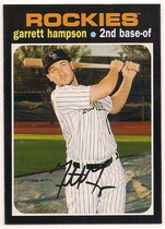 2020 Topps Heritage High Number #667 Garrett Hampson