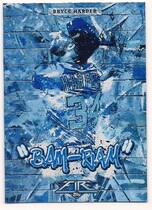 2017 Topps Fire Monikers Blue Chip #M-21 Bryce Harper
