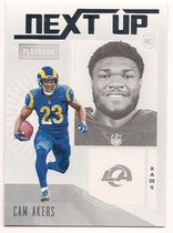 2020 Panini Playbook Next Up #NU-24 Cam Akers