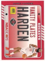 2020 Panini NBA Hoops Vanity Plates #5 James Harden