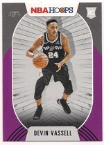 2020 Panini NBA Hoops Purple #209 Devin Vassell